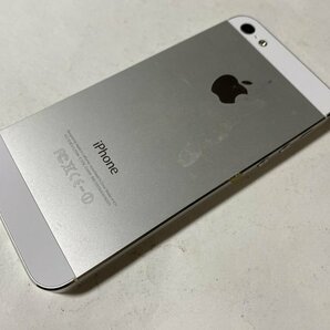 IG556 SoftBank iPhone5 16GB ホワイト ジャンク ロックOFFの画像2