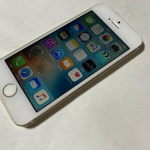 IG652 au iPhone5s 16GB ゴールド ジャンク ロックOFFの画像1