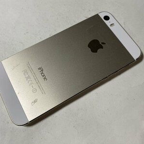 IG642 SoftBank iPhone5s 32GB ゴールド ジャンク ロックOFFの画像2