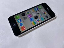 IG569 au iPhone5c 16GB ホワイト ジャンク ロックOFF_画像1