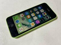 IG632 SoftBank iPhone5c 16GB グリーン ジャンク ロックOFF_画像1