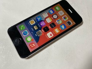 IG727 SIMフリー iPhoneSE 64GB スペースグレイ ジャンク ロックOFF