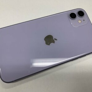 JI587 SIMフリー iPhone11 パープル 64GBの画像2