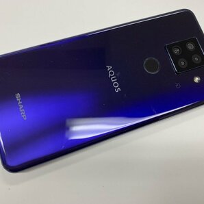 JI872 SIMフリー 楽天モバイル AQUOS sense4 plus SH-M16 パープルの画像2