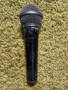 SM-58　SHURE ( シュアー )ダイナミックマイク2010-15年前後モデル？中古品　BODY汚れ　音抜群