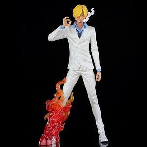 ONE PIECE ワンピース ×サンジ ★ 海外限定品　31CM　フィギュア ★しろ