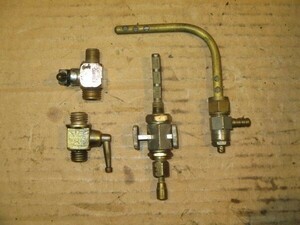  Vintage Europe car brass fuel tap tanker cook inspection BSA Triumph Vespa Piaggio Ciao 50 Harley Peanuts tanker s