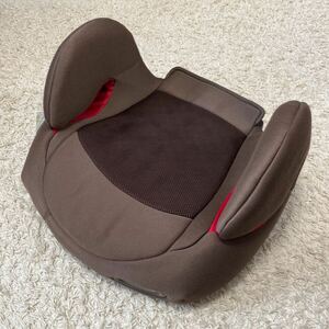 [ cleaning settled ] junior seat Combi combination Move Fit Junior child seat Brown seat belt stationary type 