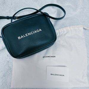 BALENCIAGA バレンシアガ エブリデイ カメラバッグ レザー ショルダーバッグ ブラック 489812