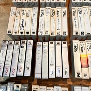 BETAテープ まとめて ベータテープ カセットテープ SONY TOSHIBA BASF scotch BETAMAX 現状品の画像5