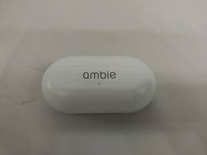 電2760-308♪【80】 ambie AM-TW01 ワイヤレスイヤホン 本体のみ 現状品