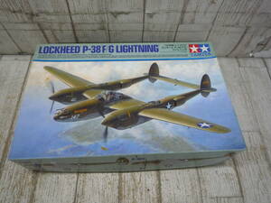 Hd9912-100♪【80】未組立 タミヤ 1/48 ロッキード P-38F/G ライトニング