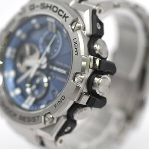 [極美品] 稼働品【CASIO】カシオ G-SHOCK G-STEEL GST-B100D-2AJF マルチバンド6 電波 タフソーラー Bluetooth搭載 動作OK 中古美品 箱保付の画像4