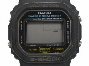 【CASIO】 カシオ G-SHOCK DW-5600 モジュール901 スクリューバック ベルト141F9 中古品