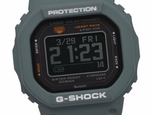 [極美品] 稼働品【CASIO】カシオ G-SHOCK G-SQUAD DW-H5600-2JR 心拍計測 血中酸素レベル計測 ソーラー Bluetooth 箱 保証書 ケーブル付