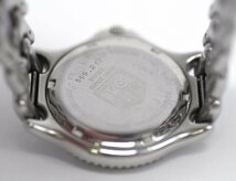 [中古品] 稼働品【TAG Heuer】タグホイヤー セル プロフェッショナル 200ｍ S99.213 32ｍｍ デイト クォーツ 動作OK 中古品 箱付_画像9