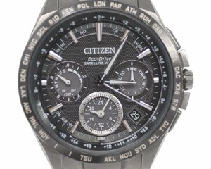 [中古品] 稼働品【CITIZEN】シチズン アテッサ CC9015-54E F900 GPS衛星電波 サテライトウェーブ 動作OK 中古品【定価22万】箱 保証書付