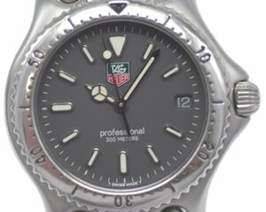 [中古品] 稼働品【TAG Heuer】タグホイヤー セル プロフェッショナル 200ｍ S99.213 32ｍｍ デイト クォーツ 動作OK 中古品 箱付