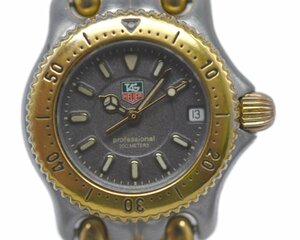 [中古品] 稼働品【TAG Heuer】タグホイヤー セル プロフェッショナル 200ｍ WG1420 レディース コンビ デイト クォーツ 中古品