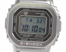 [極美品] 稼働品【CASIO】カシオ G-SHOCK GMW-B5000D-1JF マルチバンド6 電波ソーラー Bluetooth 動作OK 箱 保証書付 中古美品_画像2