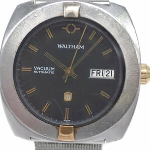 [中古品] 稼働品【WALTHAM】ウォルサム VACUUM バキューム メンズ 自動巻 automatic デイデイト 中古品 稼働品 ヴィンテージモデルの画像2