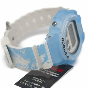 [未使用品] 稼働品【CASIO】カシオ G-SHOCK× 八村塁 DW-6900RH-2JR メンズ クォーツ 動作OK 未使用品 箱 保証書付の画像7