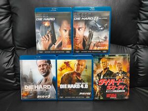 ダイ・ハード シリーズ ブルーレイ５作品セット／ブルースウィリス Blu-ray Blu-ray