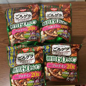 ごろグラ 糖質60％オフ チョコナッツ 300g×4セット