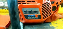 エンジンチェンソー 新ダイワ shindaiwa　E1039S 写真10枚目マフラー欠品 点火プラグから火花は出ます 商品説明欄を最後までご覧ください_画像8