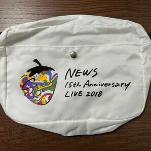 新品 NEWS 15th Annoversary LIVE 2018 ポーチ