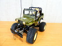 ◎ジャンク TAMIYA/タミヤ ラジコン 電動R/C WILD Willys/ワイルドウイリス 車両のみ 1/10スケール 動作未確認 現状品渡し ＠100(2)_画像1