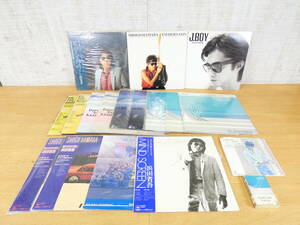 ●浜田省吾 LP/シングルレコード+カセットテープ 18点まとめて 君が人生の時/FARTHER’S SON/JBOYなど ※ジャンク品 ＠80