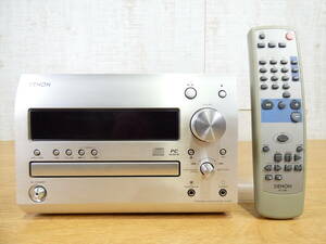 S) DENON デノン D-MX11 CDレシーバー リモコン付属 音響機器 オーディオ ※ジャンク/通電OK！ @100 (3)