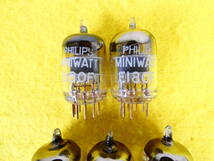 JJ / LUX / PHILIPS / TELE FUN KEN 真空管8本まとめ ECC83/ECC802S/ECC83/E180F/ECC803S 音響機器 ※現状渡し/動作未確認 @送料520円 (3)_画像2