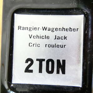 ■Rangier Wagenheber レンジャーワーゲン フロアジャッキ 2トン/2t 動作確認済＠100の画像2
