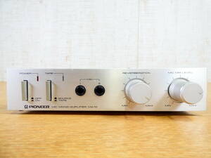 S) PIONEER パイオニア MIC MIXING AMPLIFIER マイクミキサー MA-13 音響機器 オーディオ ※現状渡し/通電OK！ @60 (3)