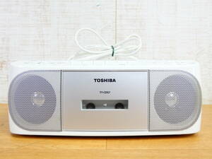 TOSHIBA 東芝 TY-CDS7 CDラジオカセットレーコーダー CDラジカセ オーディオ機器 @80(3)