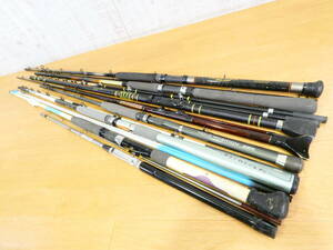 △【中古】(R13) 船竿 /まとめ /8点 /DAIWA /SZM /PROX /HOLDERLOCK /POWERMESH /など /インナーライン /海釣り /船釣り /釣り @160