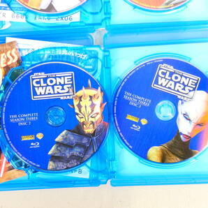 STAR WARS CLONE WARS スターウォーズ クローンウォーズ Blu-ray ブルーレイ コンプリートセット 4本 まとめ ※シーズン4未開封 @60(3)の画像4