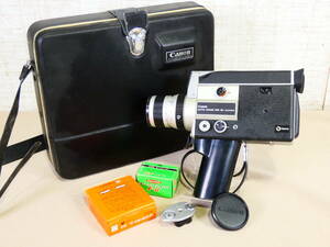 Canon Canon 8mm film camera AUTO ZOOM 518 SV SUPER8 * electrification OK operation not yet verification @80(3)