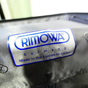 ■RIMOWA リモワ キャリーケース トランク 小型 スーツケース キャリーバッグ ブラック TSAロック 容量不明 現状品＠140(03)の画像9