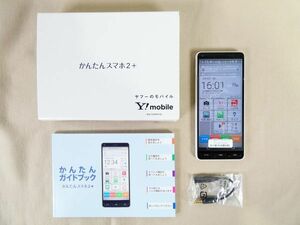 KYOCERA かんたんスマホ2＋ A201KC スマートフォン Y!mobile 利用制限〇 @送料520円 (3)