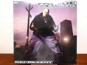 S) 未開封品！ FAT JOE DA GANGSTA「 REPRESENT 」 LPレコード US盤 88561-1175-1 @80 (A-11)