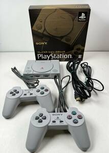 ♪【中古】PlayStation Classic 箱付き 本体 SCPH-1000R プレイステーション クラシック PS プレステ 動作品 @80(2)