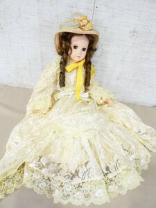 ◎ジャンク　女の子人形/西洋人形　ソフビドール　スリープアイドール　全長約60cm　詳細不明　＠１２０(2)