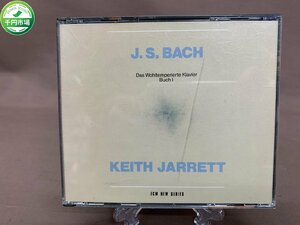 【YF-0588】2CD Johann Sebastian Bach, Keith Jarrett Das J52J202223 ECM New Series Japan【千円市場】