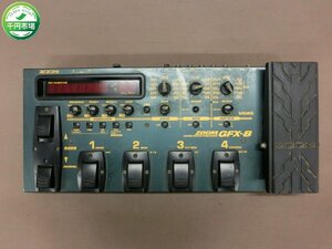 【YG-0351】ZOOM マルチエフェクター GFX-8 ギターエフェクター GUITAR EFFECTS PROCESSOR 現状品【千円市場】