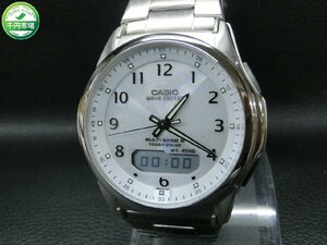 【NB-2932】中古 稼働品 CASIO カシオ タフソーラー 電波ソーラー WVA-M630 腕時計【千円市場】