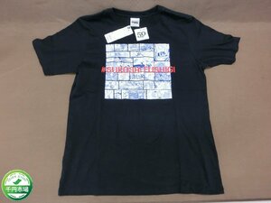 【YG-0427】未使用 GU ドラえもん 半袖 Tシャツ サイズL 50周年 50th ネイビー系 タグ付き 現状品【千円市場】