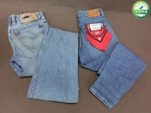 [YG-0428] Lee LL1611 органический хлопок Denim джинсы др. комплект суммировать текущее состояние товар [ тысяч иен рынок ]